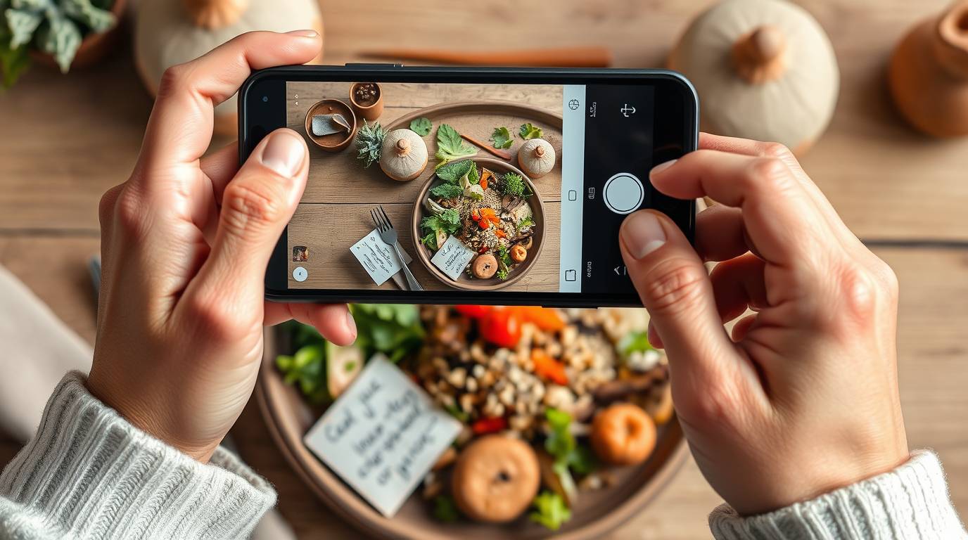 Healthy Recipe Post Creation