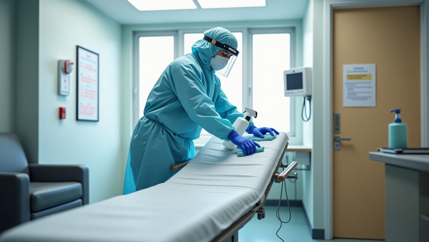 Healthcare Facilities Schedule Cleanings